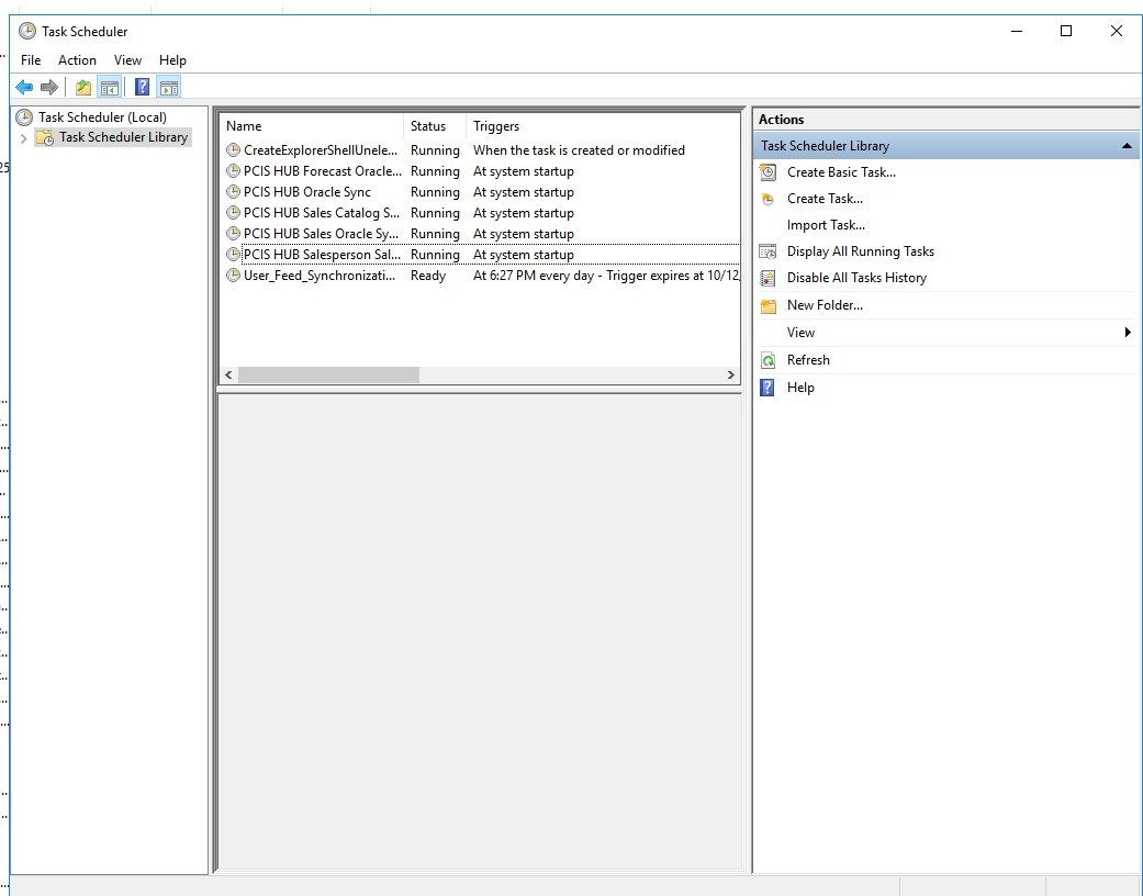 Sanitized Windows Task Scheduler integration services